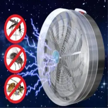 

Solar Powered Buzz UV Lamp Light Fly Insect Bug Mosquito Kill Zapper Killer Electric Trap Electronic Anti Insect Bug Wasp