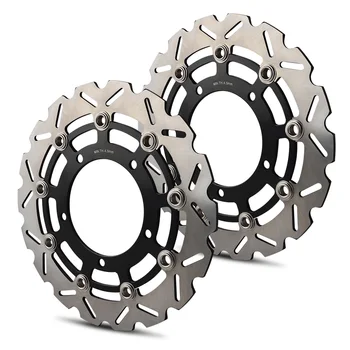 

1 Pair Front Brake Disc for Suzuki GSF1200 DL1000 DL650 GSF650 GSR400 GSX1200 GSX1300 GSX650 V-STROM XT ABS BANDIT ABS HAYABUSA