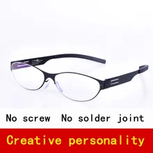 Брендовые Берлинские ультралегкие очки, оправа для женщин, Безвинтовые оптические очки по рецепту, очки для близорукости, чехол