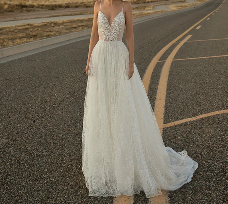 

Verngo Elegant Long Dresses Evening Summer Vacation V-neck Party Dresses Custom Size Robe Soiree