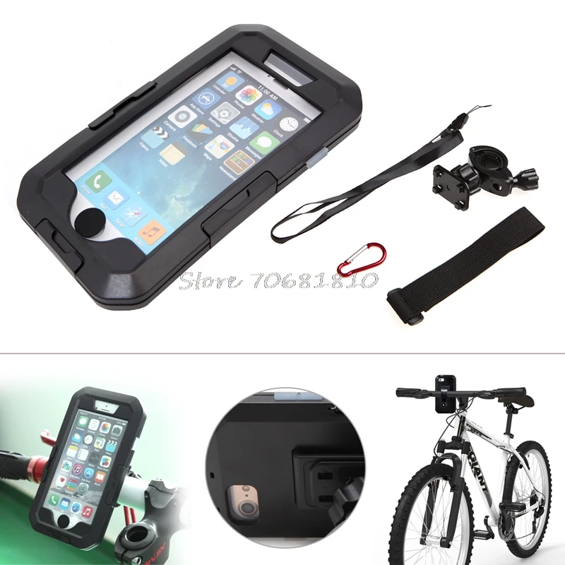 bilder für Outdoor Fahrrad Motorrad Bike Halterung Wasserdichtes Gehäuse Für iPhone7/7 Plus # R179T # tropfenverschiffen bilder für Outdoor Fahrrad Motorrad Bike Halterung Wasserdichtes Gehäuse Für iPhone7/7 Plus # R179T # tropfenverschiffen