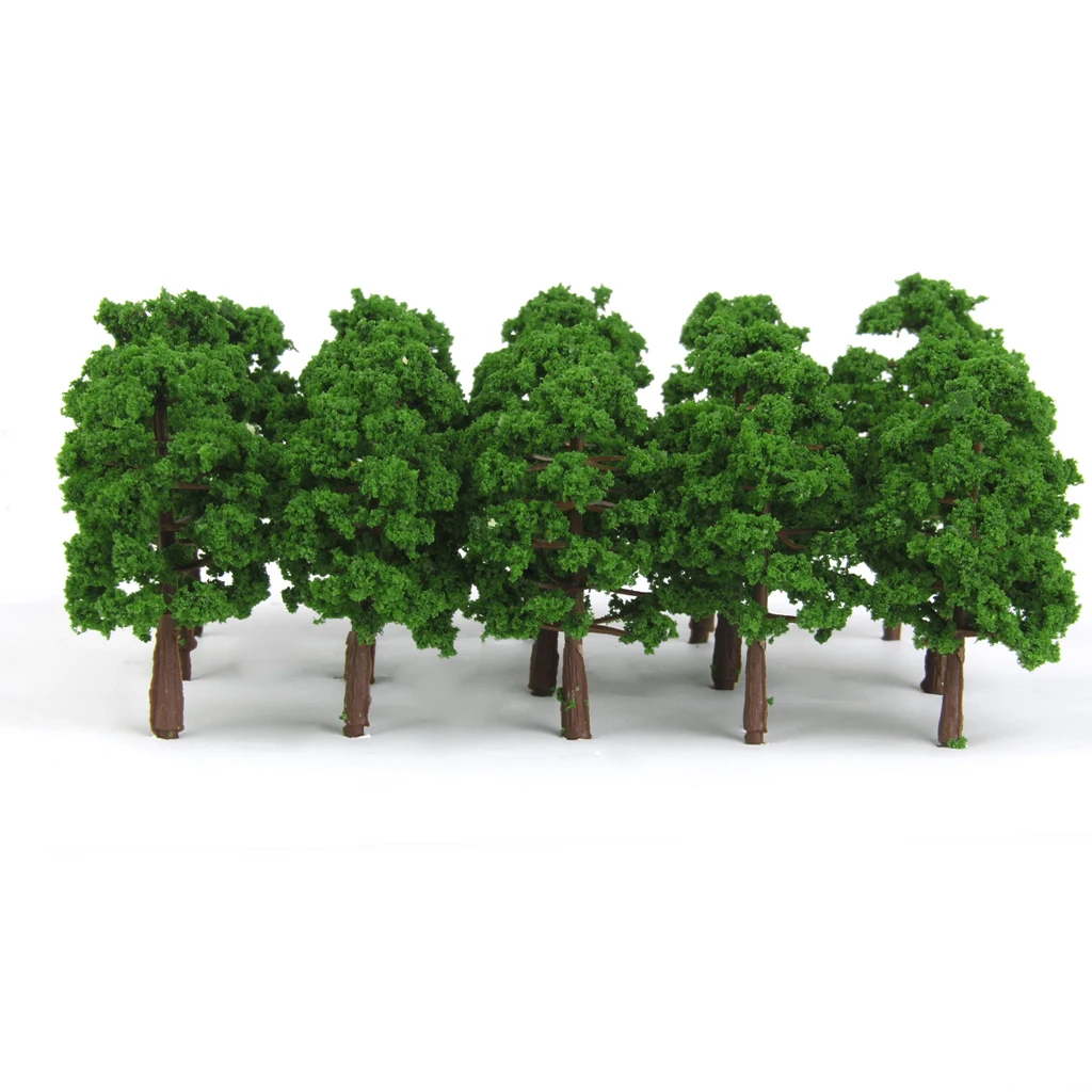 1:150 Scale 40x Model Trees Layout Train Railway Diorama Landscape Scenery Perfect to enhance the appearance of  model landscape