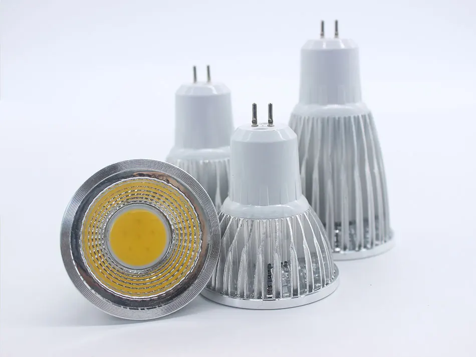 COB Светодиодный прожектор 9 Вт 12 Вт 15 Вт светодиодные лампы E27 E14 GU10 GU5.3 220 В MR16 12 В Cob Светодиодная лампа, теплый белый свет холодный белый лампада Светодиодная лампа