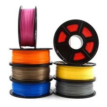 خيوط طابعة ثلاثية الأبعاد PLA 1.75 مللي متر 1 كجم/2.2lbs ثلاثية الأبعاد المواد الاستهلاكية البلاستيكية ثلاثية الأبعاد خيوط PLA
