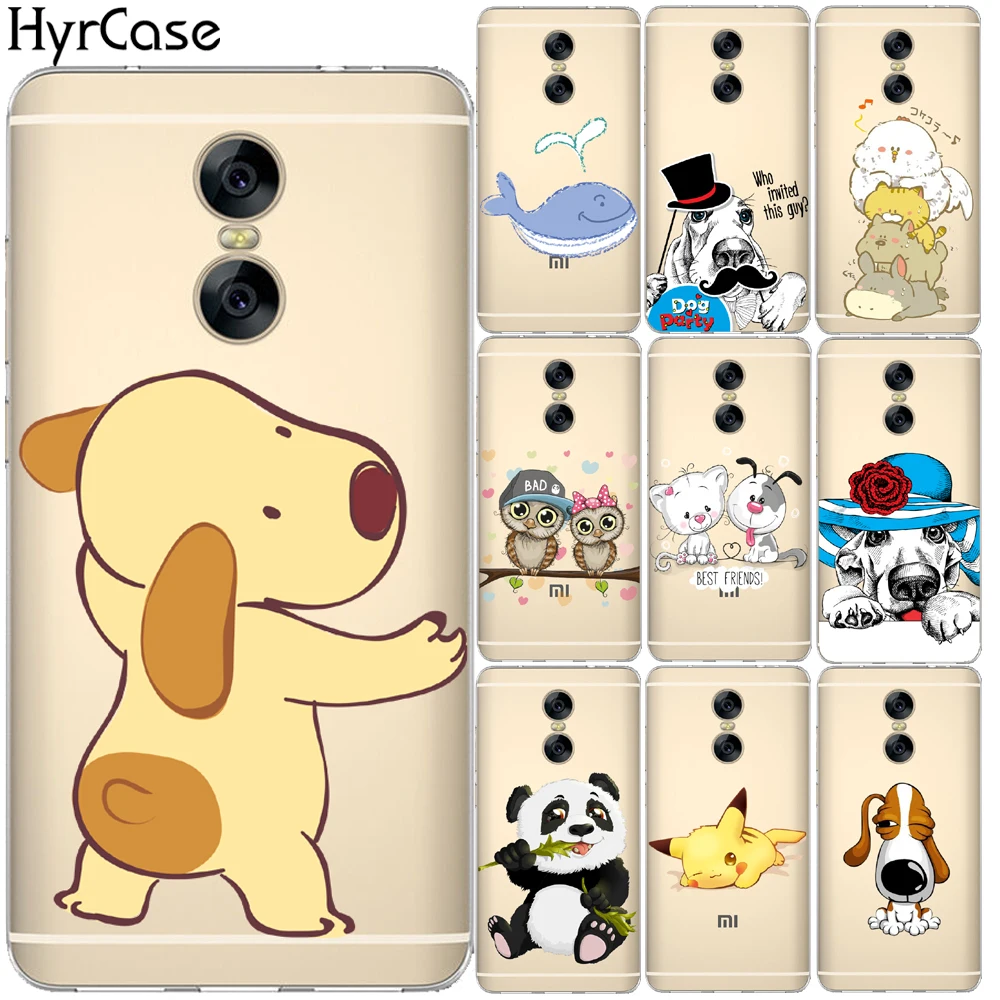 

Funny Cartoon Dog Owl Panda Print Hard Case For Coque Xiaomi Redmi 4X 5X A1 5A 6X Note 4 4X 5 Plus Phone Cover
