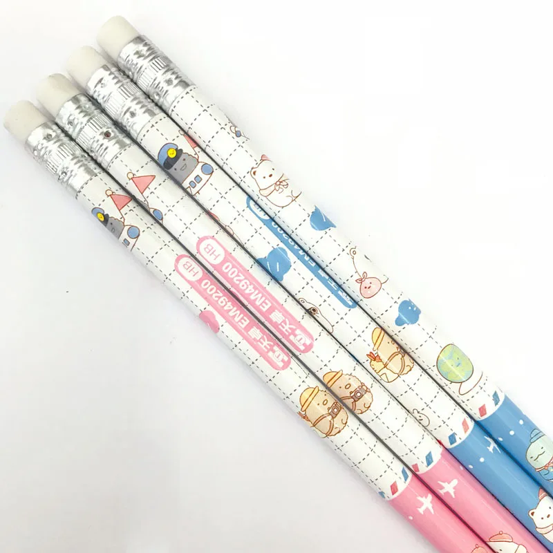 

2 pcs/lot Sumikko Gurashi HB Standard Pencil Set School Children Stationery Sketch Draw Pen Art Supplies