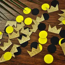 Изготовленные на заказ и надписью «Wild One» для первого дня рождения Таблица confettis Свадебные посыпки для подарков для будущей матери для крещения ребенка вечерние украшения