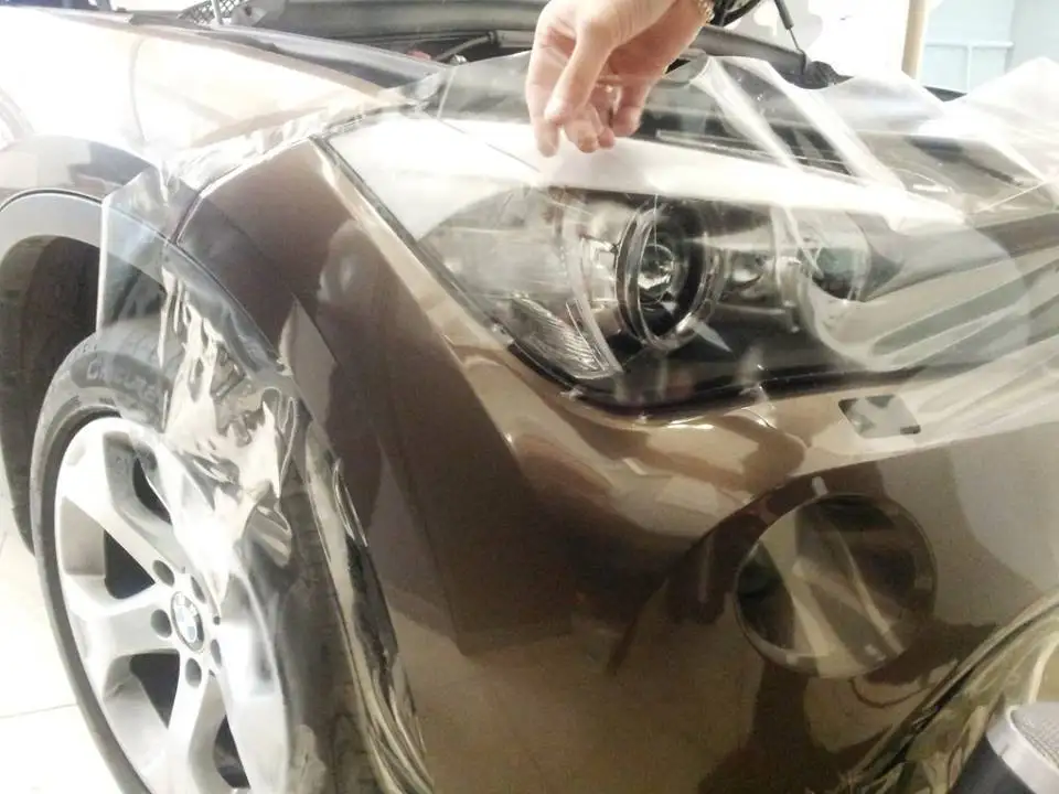 

PPF Transparent 3 Layers Paint Protection Film Car Wrap Clear Protect Film AUTO RPTECTIVE STICKERS SIZE:1.52*15M/Roll
