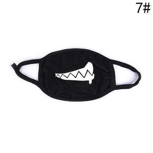 1 шт., крутая хлопковая маска с защитой от пыли, черная, белая, для активного отдыха на велосипеде, прочная маска для лица, теплая маска для рта, уход за здоровьем - Цвет: 8