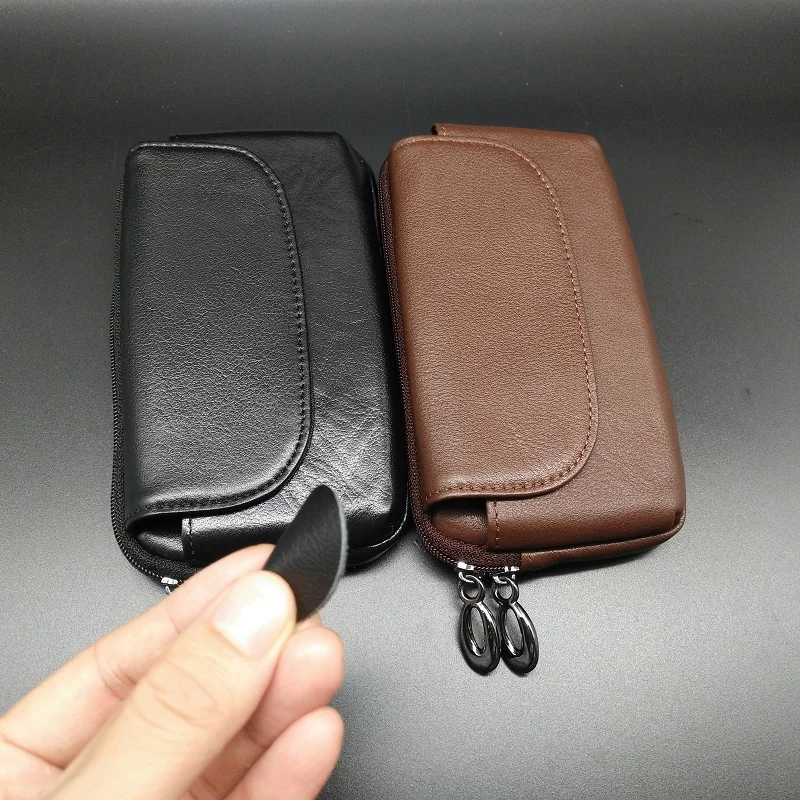 

Solque Genuine Leather Horizontal Belt Clip Holster Phone Case For iPhone X XS 7 Plus 6 6S 8 Plus Luxury Magnet Flip Wallet Case