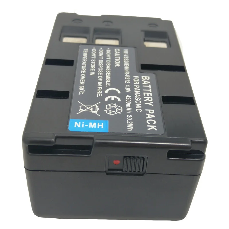 Billig Laipuduo HHR V212, P V212, VW VBS20E, VW VBS10E, P V211, VBS20E Akku für Panasonic NV VX10, A1, RX11EG, R500EN, VX51