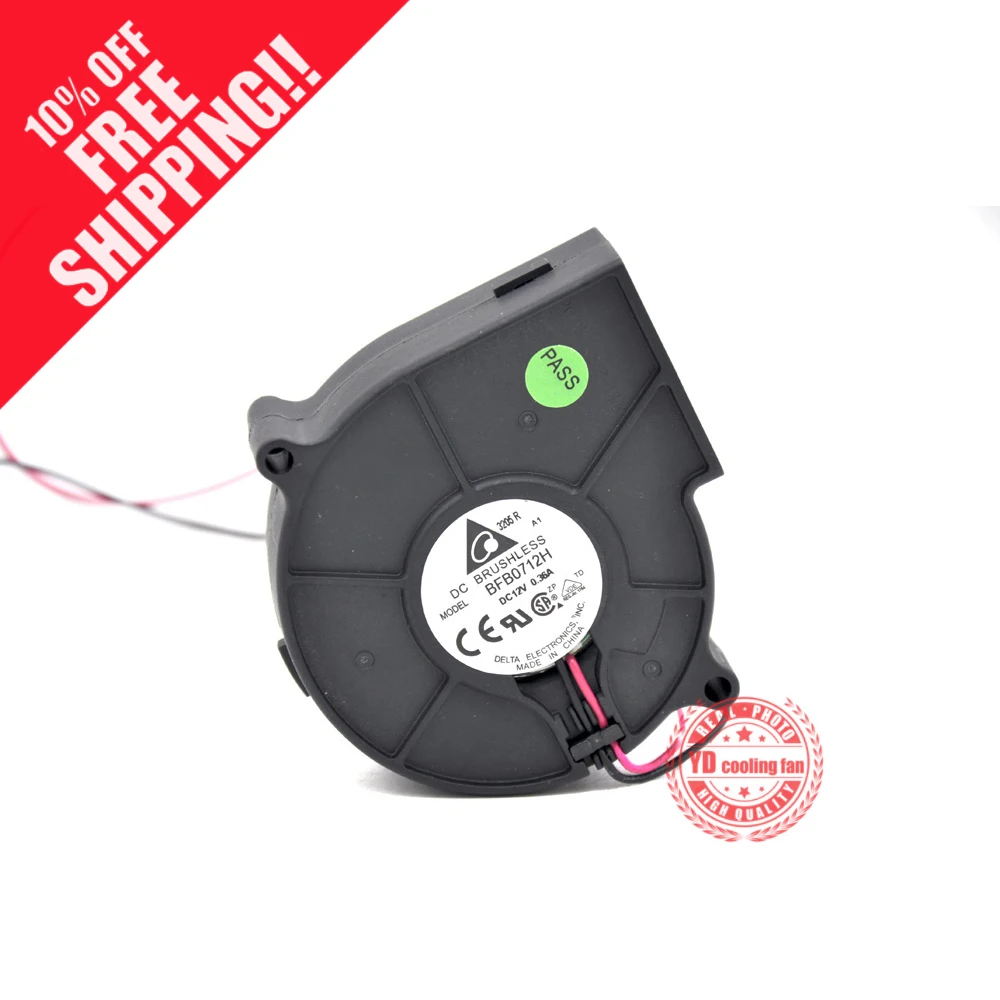 

brand new DELTA 7530 Centrifuge turbine Blower BFB0712H 12V cooling fan
