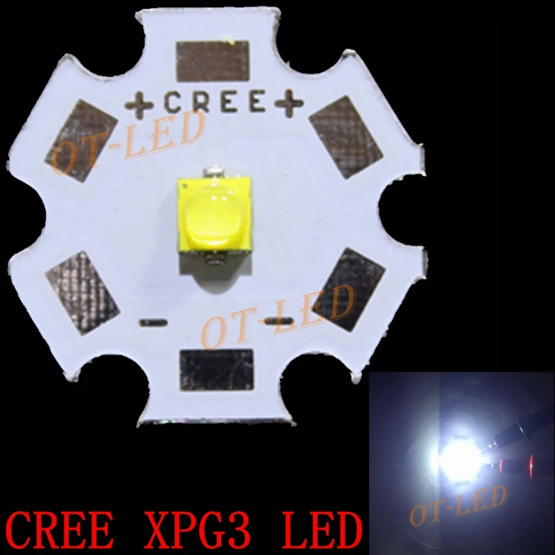 

2016 NEW 5pcs Cree Xlamp XP-G3 Series XPG3 S4 LED Chips LEDs Diode Cool White Emitter With 20mm 16mm 14mm 12mm 8mm PCB
