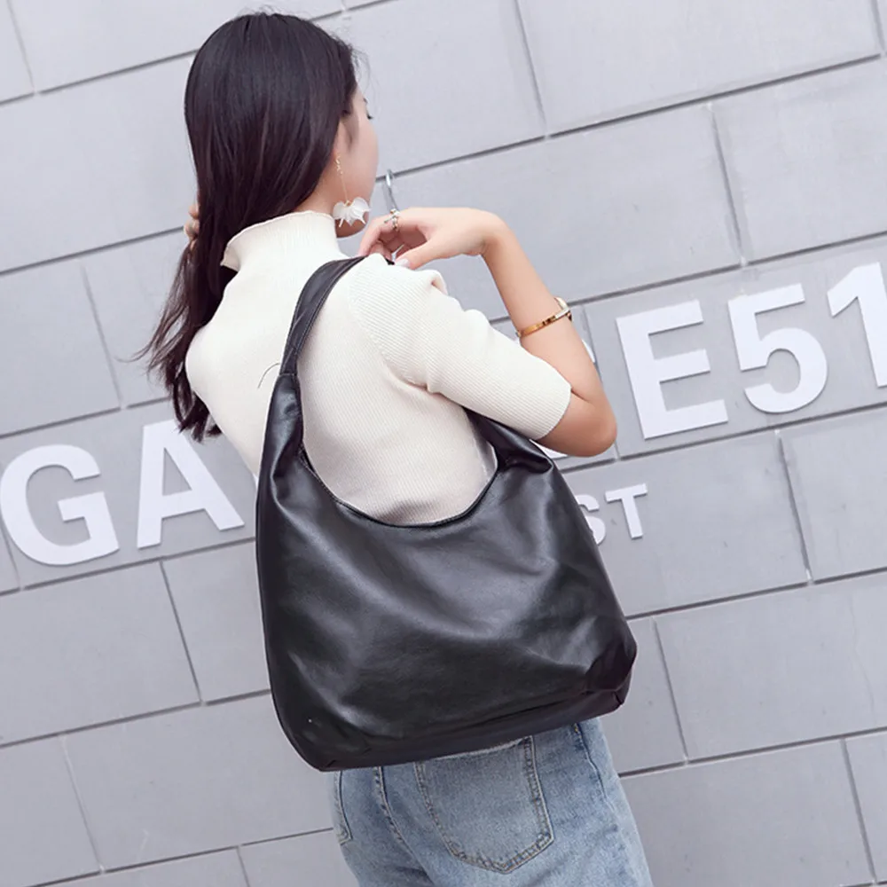 Aelicy Высококачественная дизайнерская Офисная Женская сумка-хобо, женская сумка, женские Сумки из искусственной кожи, сумки, Дамская брендовая сумка на плечо