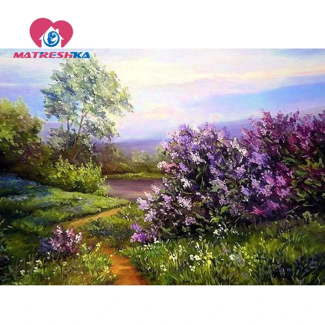 Sale Square Diamond Embroidery Diamond. Nature  Clearance Diamond Painting  Kits - 5d - Aliexpress