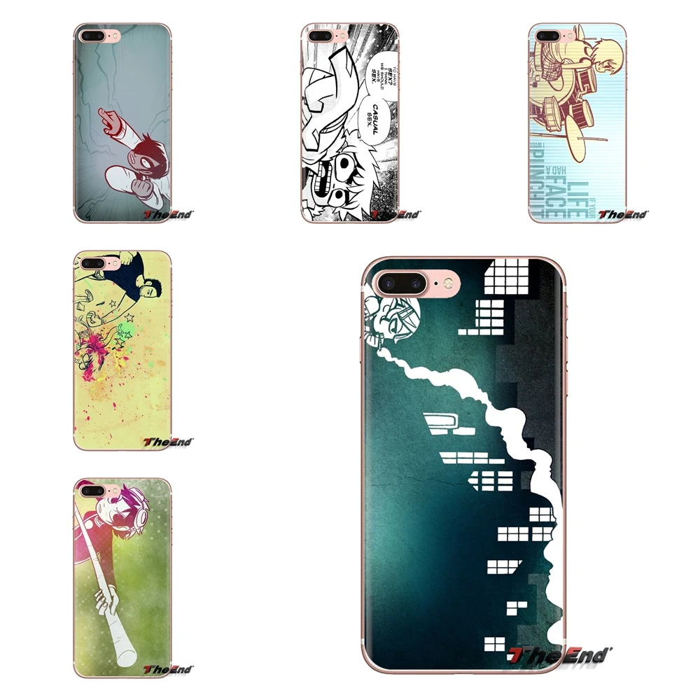 

Soft Transparent Shell Covers For Xiaomi Redmi 4A S2 Note 3 3S 4 4X 5 Plus 6 7 6A Pro Pocophone F1 Scott Pilgrim Art