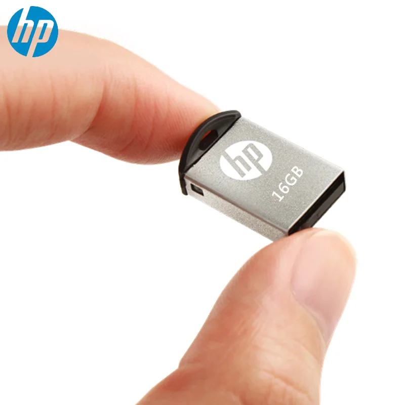 флешка Hp USB 16 ГБ флешки металла Memory Stick v222w Micro M2 multi диска с otg tipo C супер мини Cle