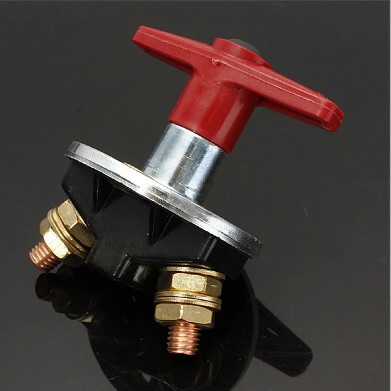Newest 12V-60V Key Battery Isolation Isolator Cut Off Kill Switch Car Marine Boat