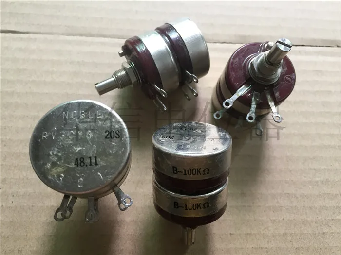 Quality assurance RV30YG 20S B100K double potentiometer with a nut and gasket (SWITCH) | Строительство и ремонт
