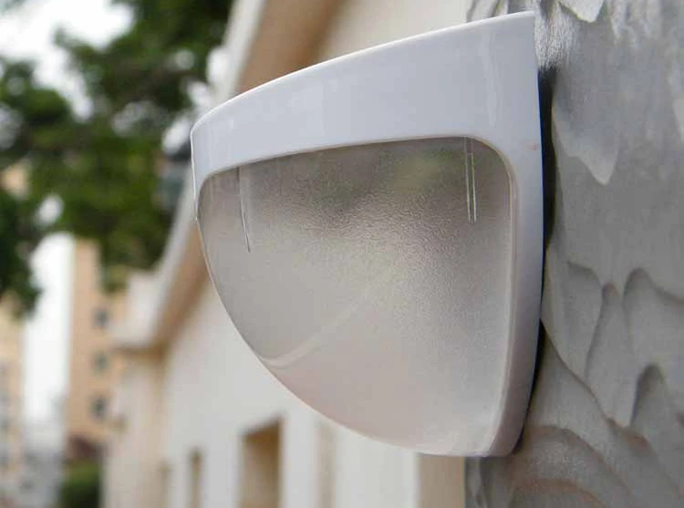 Movido a Energia Cerca de Jardim Solar ao ar Lote Solar Led Recarregável 6 Luz Gramado Parede Lâmpada Livre Caminho Iluminação Ponto 10 Pçs - 7 wall solar lamp