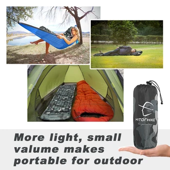 HitorHike Inflatable Sleeping Mat With Pillow 5