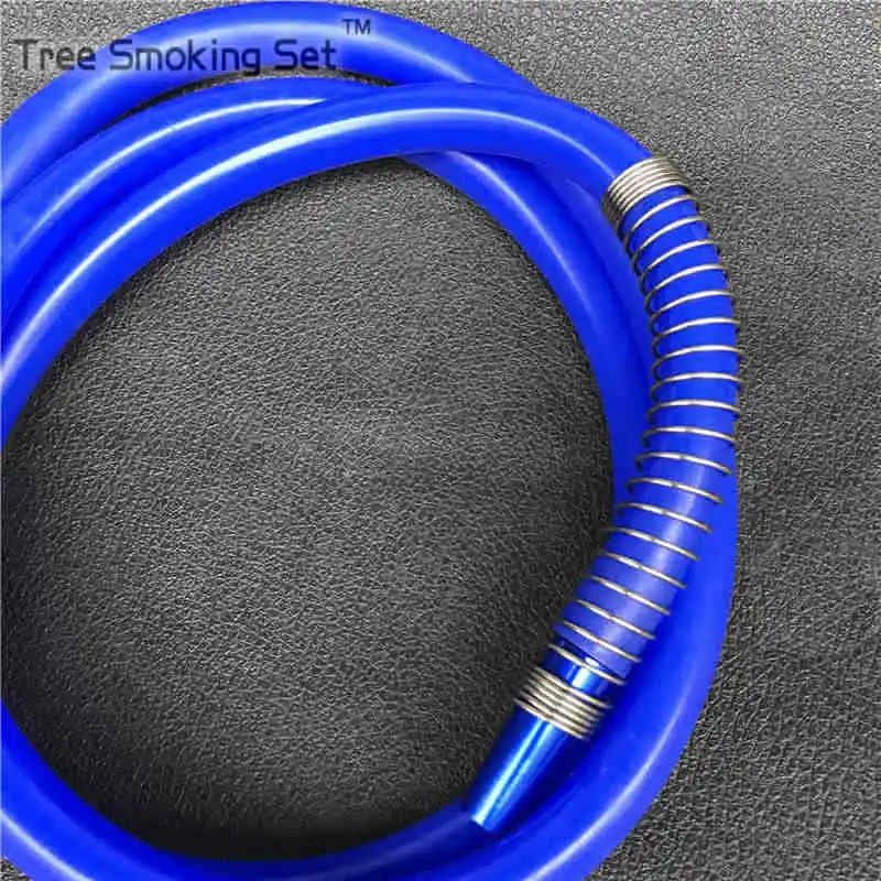5 шт. 0 8 пружинный кальян Siliconen Slang Lente Voor мм металлический lente pijp подарок waterpijp Sheesha