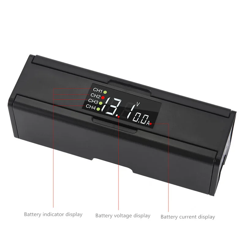 Mavic Air drone Battery Charger Hub housekeeper Smart charge Digital Display Folded  for DJI Mavic Air drone Accessories 1 (3)