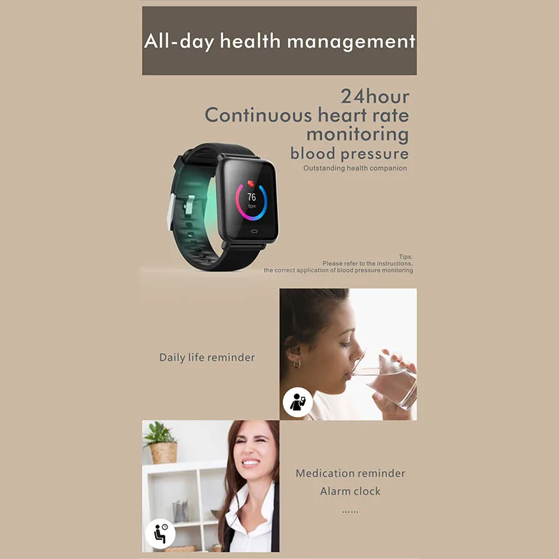 xiomi Smart Band Fitness Tracker Heart Rate Monitor Blood Pressure Smart Watches IP67 Waterproof Smart Wristband PK mi band 3