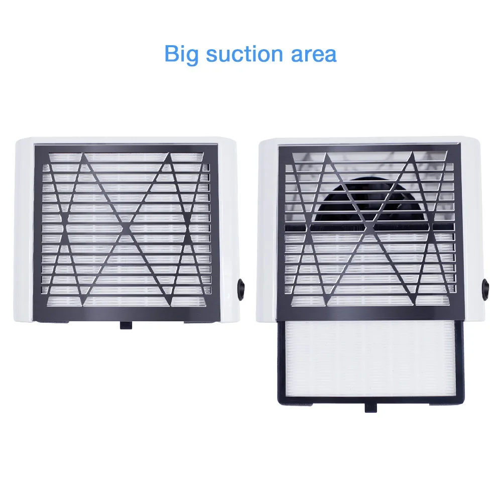 Billige 40W Nagel Staub Collector Fan Saug Maschine Staubsauger für Maniküre Nagel Staub Kollektor Nail art Salon Ausrüstung