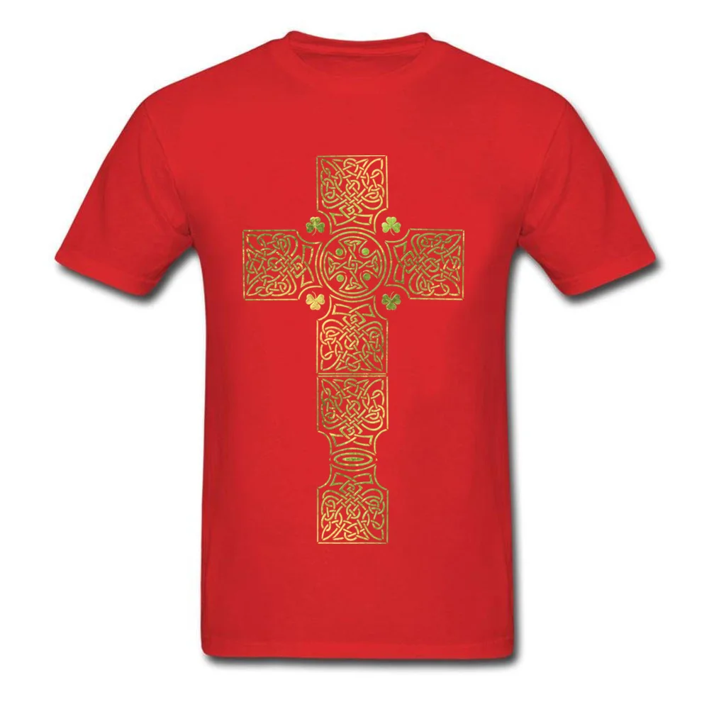 Lucky Celtic Cross_red