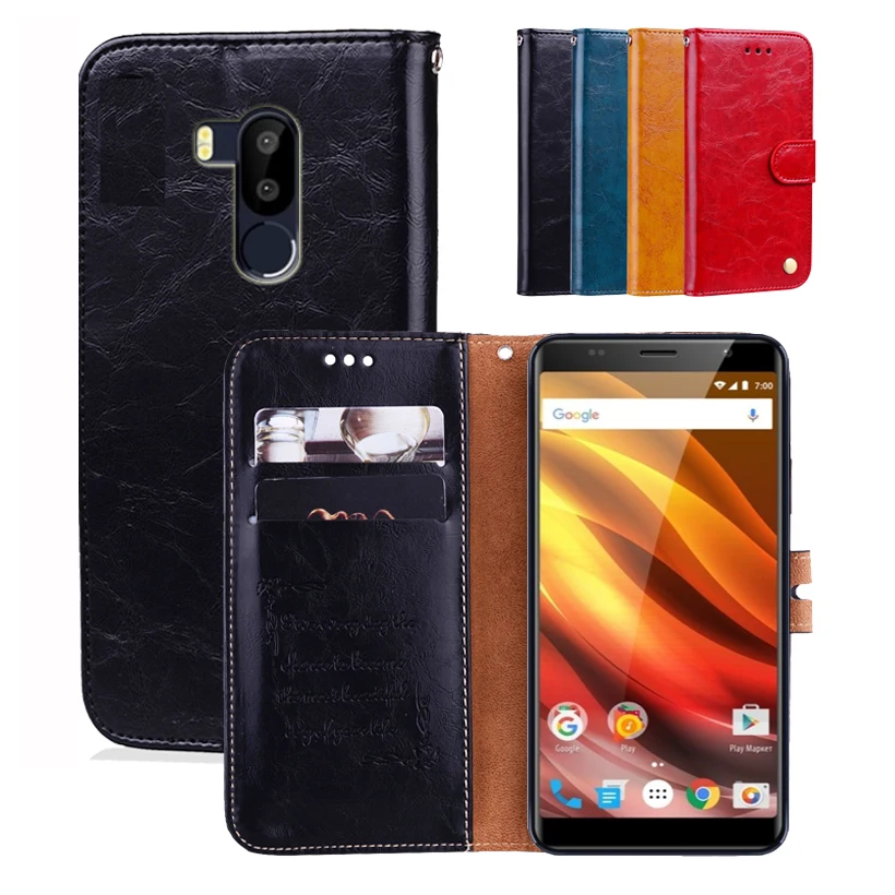 Чехол книжка для Vertex Impress Fire из искусственной кожи чехол кошелек с