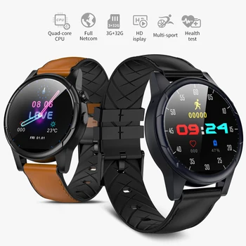 

SmartWatch 32GB 3GB Fitness Tracker IP67 waterproof smart wristwatch bluetooth 4.0 music 1.6 Inch AMOLED Screen 4G ios android
