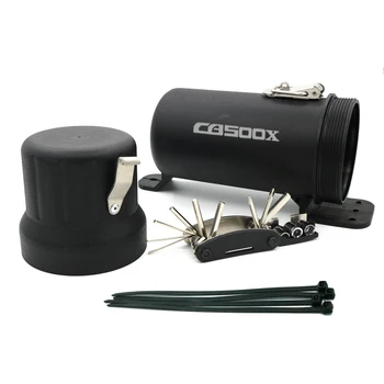

Universal Off-Road Waterproof Tube Gloves Storage Box For HONDA CB500X CB500F CB650F CB1000R with Anti-theft Lock 6 in 1 tool