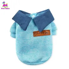 3 Colors Knitted Dog Clothes Winter Puppy Sweatshirt Warm Dog Coats Small Dog Sweater Pet Apparel Yorkie Dog Clothes