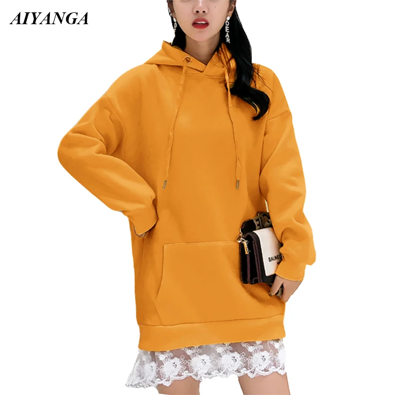 Thick Fleece Winter Hoodies Women 2018 Christmas Hoodies Patchwork Lace