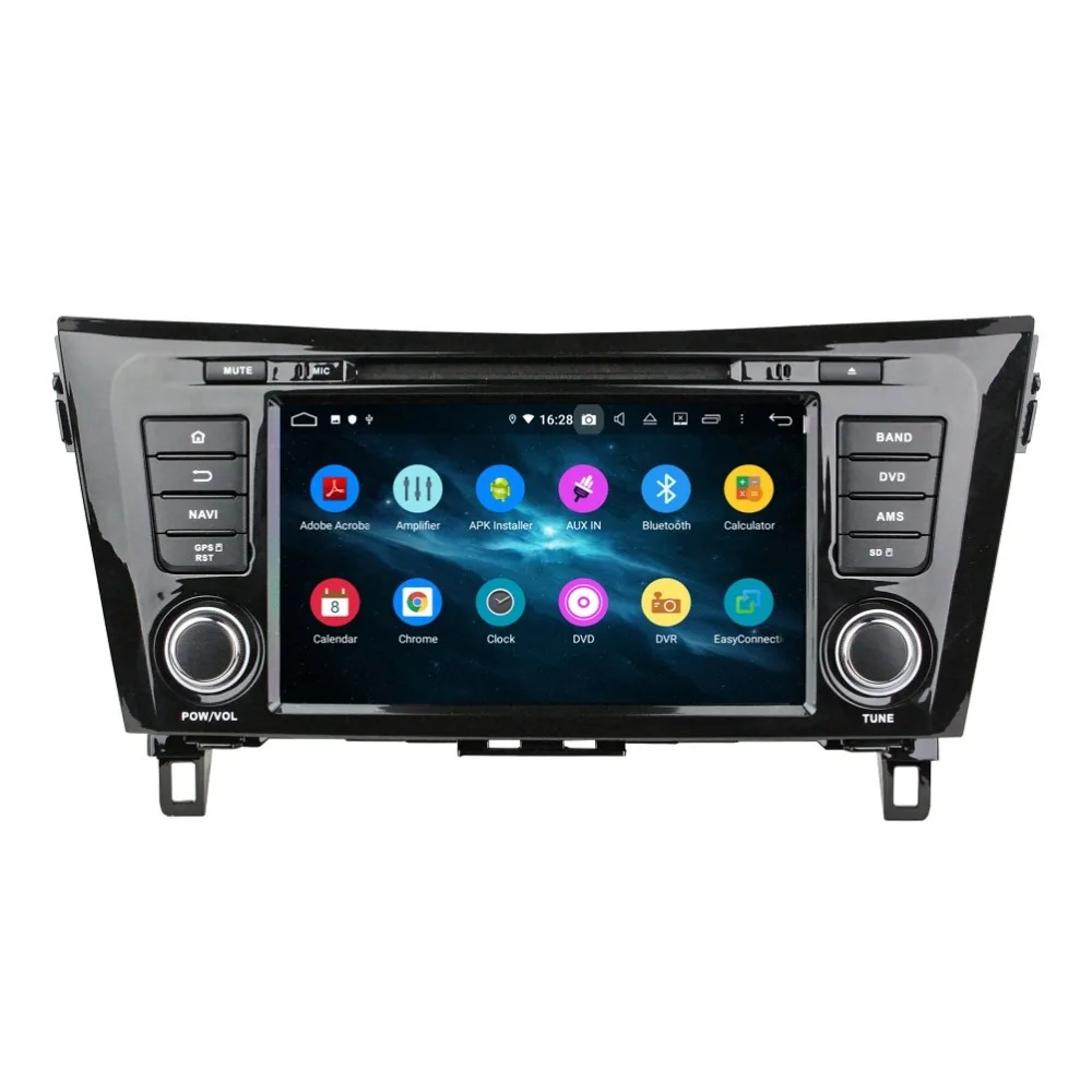 Clearance 4GB+32GB IPS Android 9.0 Octa Core 2 din 8" Car DVD GPS for Nissan QashQai X-Trail 2014 2015 2016 GPS Radio Bluetooth WIFI USB 5