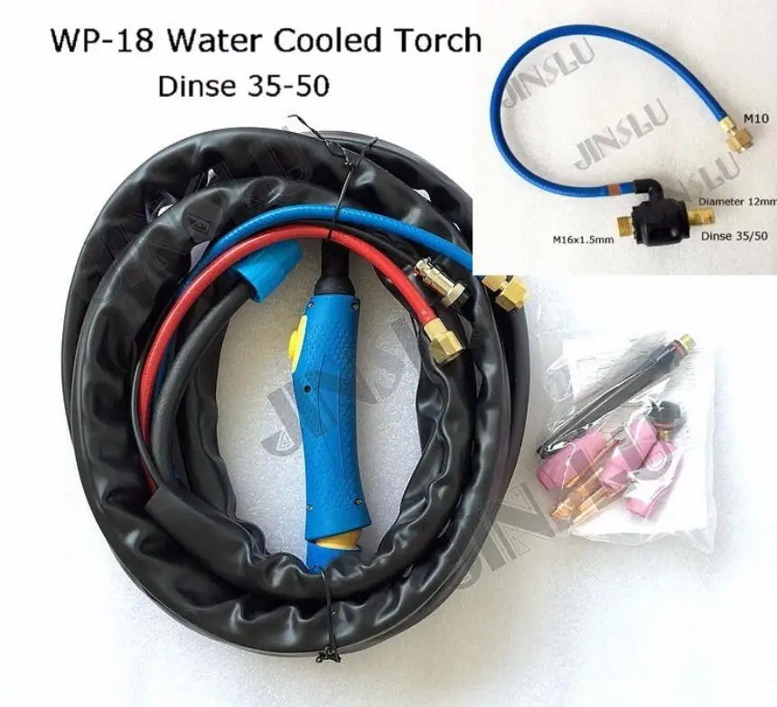 

TIG-18/WP-18 Water cooled seperate 4M Welding Torch with blue head body