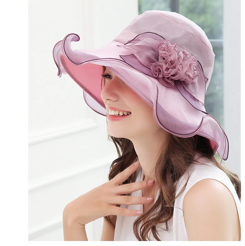 4 woman sun hat