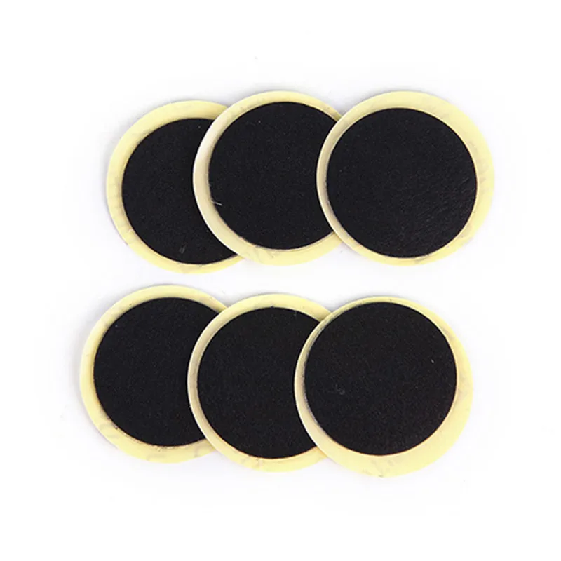 

OUTERDO 6pcs Quick Drying Without Glue Bicycle Inner Tire Patches Kit Cycling Mountain/Road Bike Tyre Puncture Repair Tools