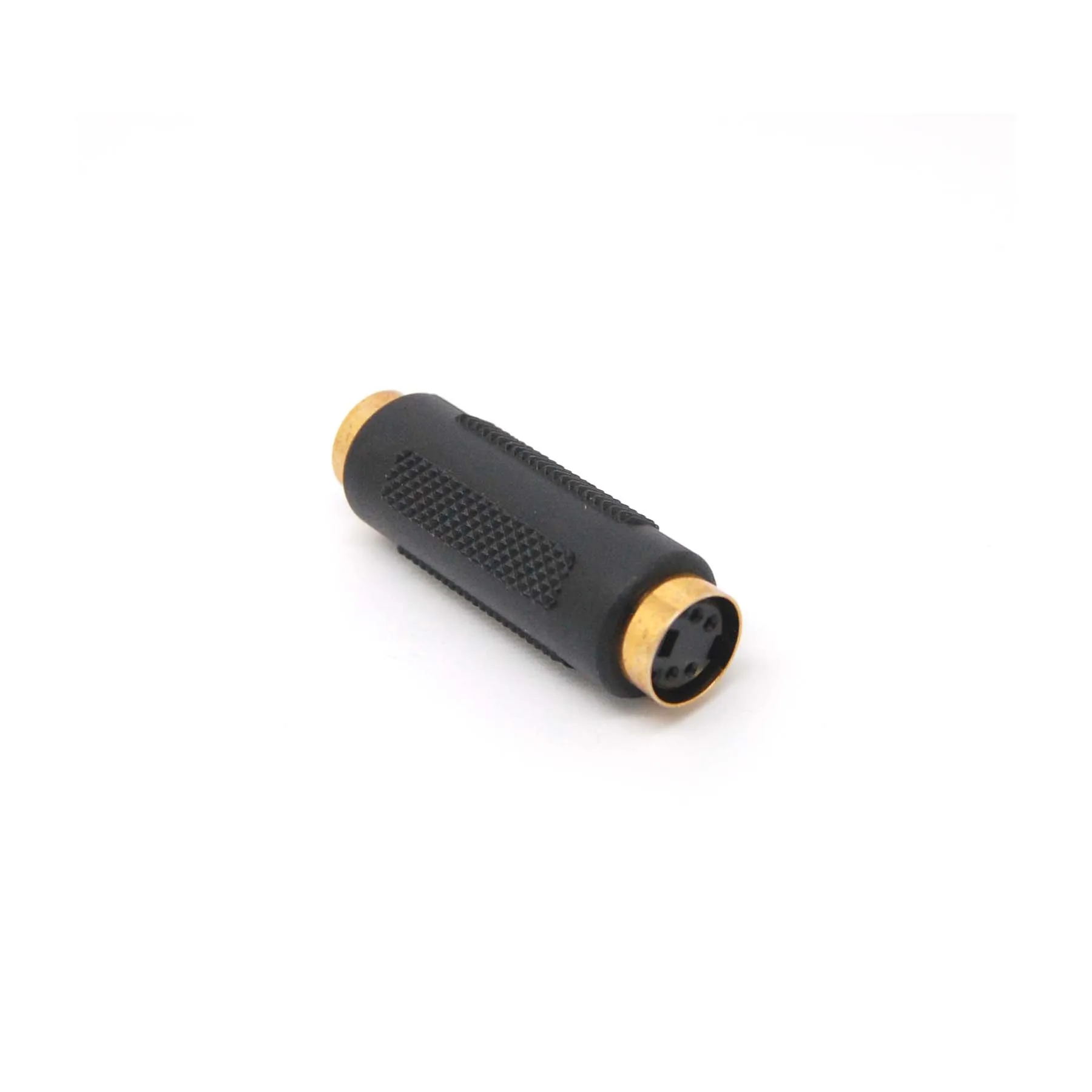 

10pcs Golden Plated S-Video feMale to FemaleExtension Cable Adapter SVIDEO 4pin