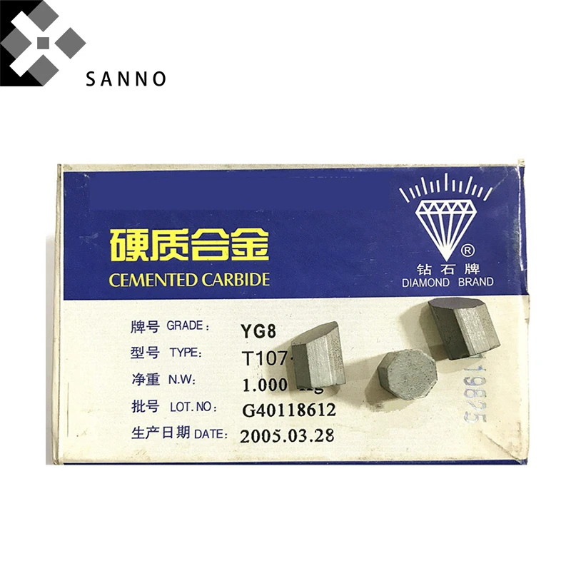 1KG YG8 T110  T107  carbide geological mine exploration alloy cutter head welding drilling well inserts (2)
