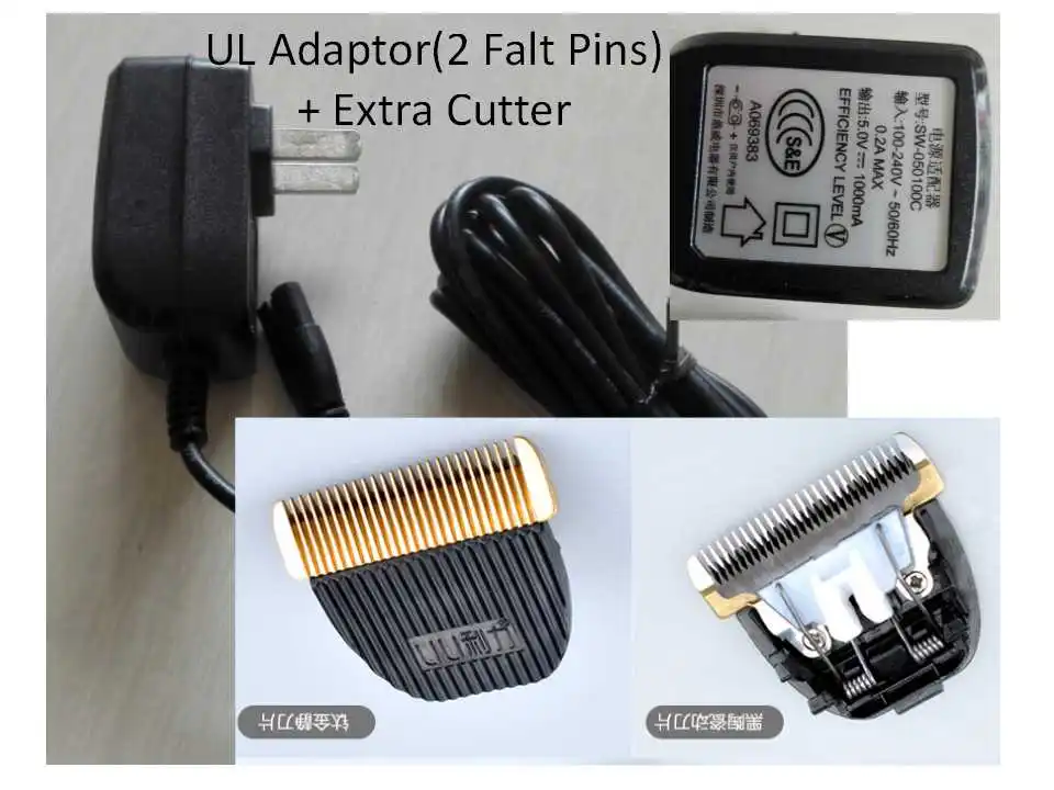 UL W Extra Cutter Lili профессиональная машинка для стрижки волос с ЖК-дисплеем, перезаряжаемая машинка для стрижки волос, триммер для стрижки волос, триммер для бороды L9 - Габаритные размеры: UL W Extra Cutter