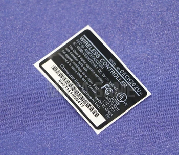 

5pcs/lot high quality back label Housing Shell Sticker Seals For Playstations 3 PS3 Wireless Controller OCGAME