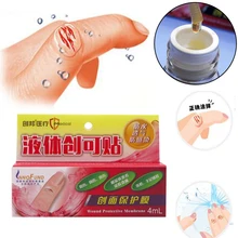 Waterproof Wound Healing Gel Liquid Bandage Wound Patch Medical Band-Aid Spray Disinfecting Wound Hemostatic Adhesive D154 wound closure manual