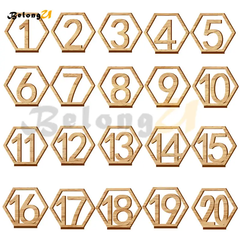 wedding decoration table numbers MUW-131-05