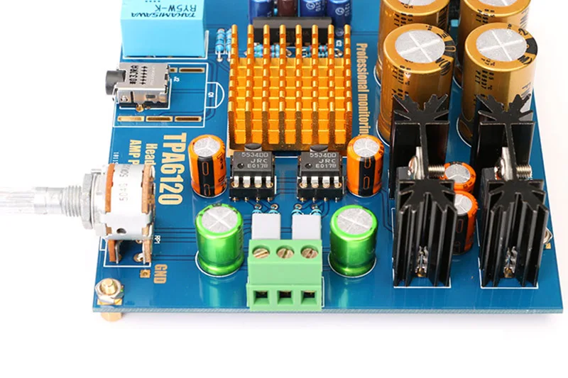 TPA6120 HiFi усилитель для наушников доска Amplificador TPA6120A2 усилитель для наушников DIY комплекты и собран