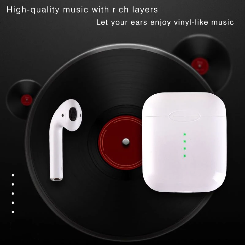 I10TWS Беспроводная bluetooth гарнитура спортивные музыкальные наушники стерео Handsfree