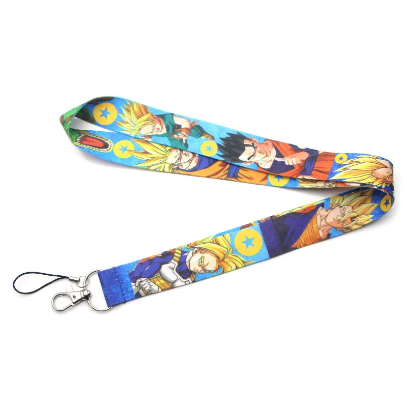 P2836 Dongmanli DRAGON BALL Z Брелок Талреп Бейдж ID Lanyards/мобильный телефон Веревка/ключ талреп шейный ремешок для ключей - Цвет: 7