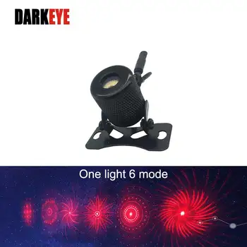 

Red line Anti Collision Rear-end Car Laser Tail Fog Light Auto Brake Parking Lamp Rearing Warning Project one light 6 logo H