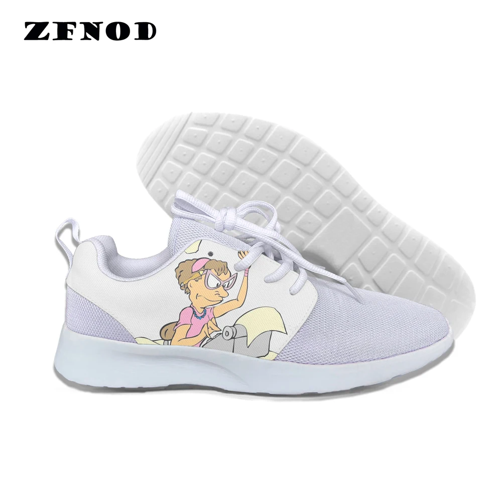 

Sweetown Chinese Style Cargo shoes Women white/pink shoes Womens Joggers Sweatshoes